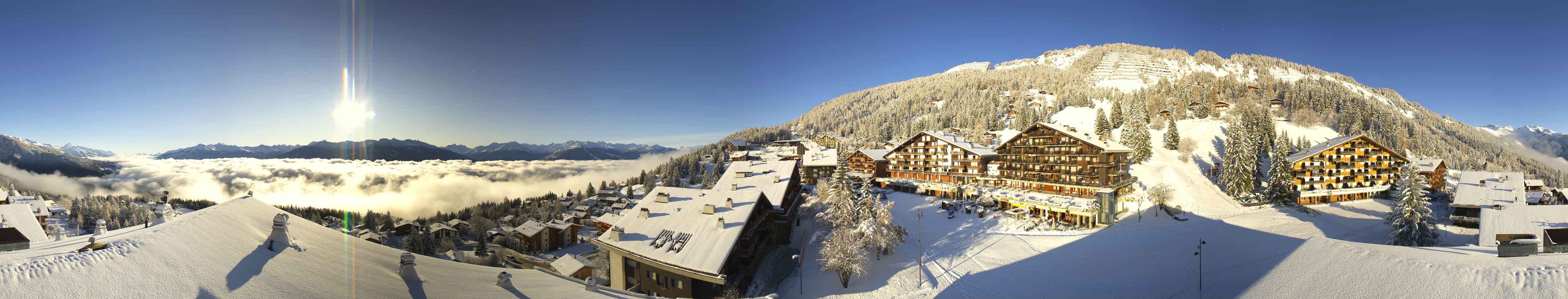 Anzère après les chutes de neige (30.11.2019)
