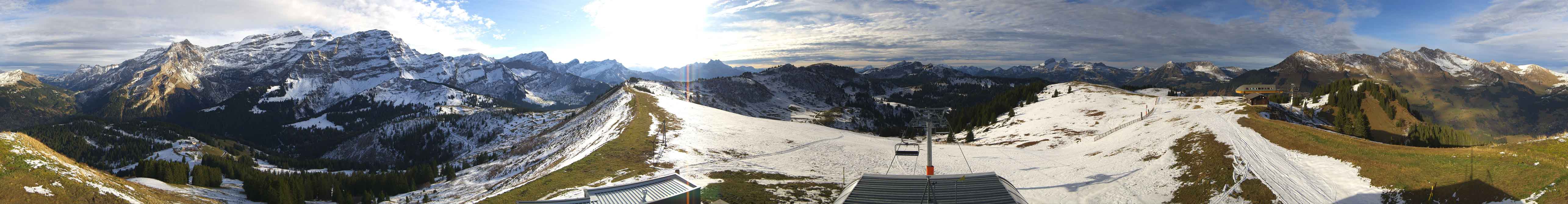 Les Diablerets avant les chutes de neige (26.11.2019)