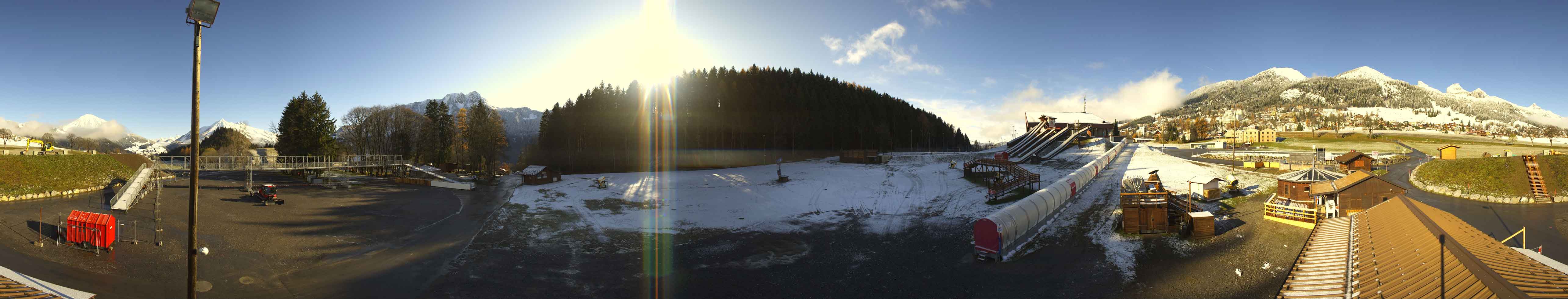 Leysin après les chutes de neige